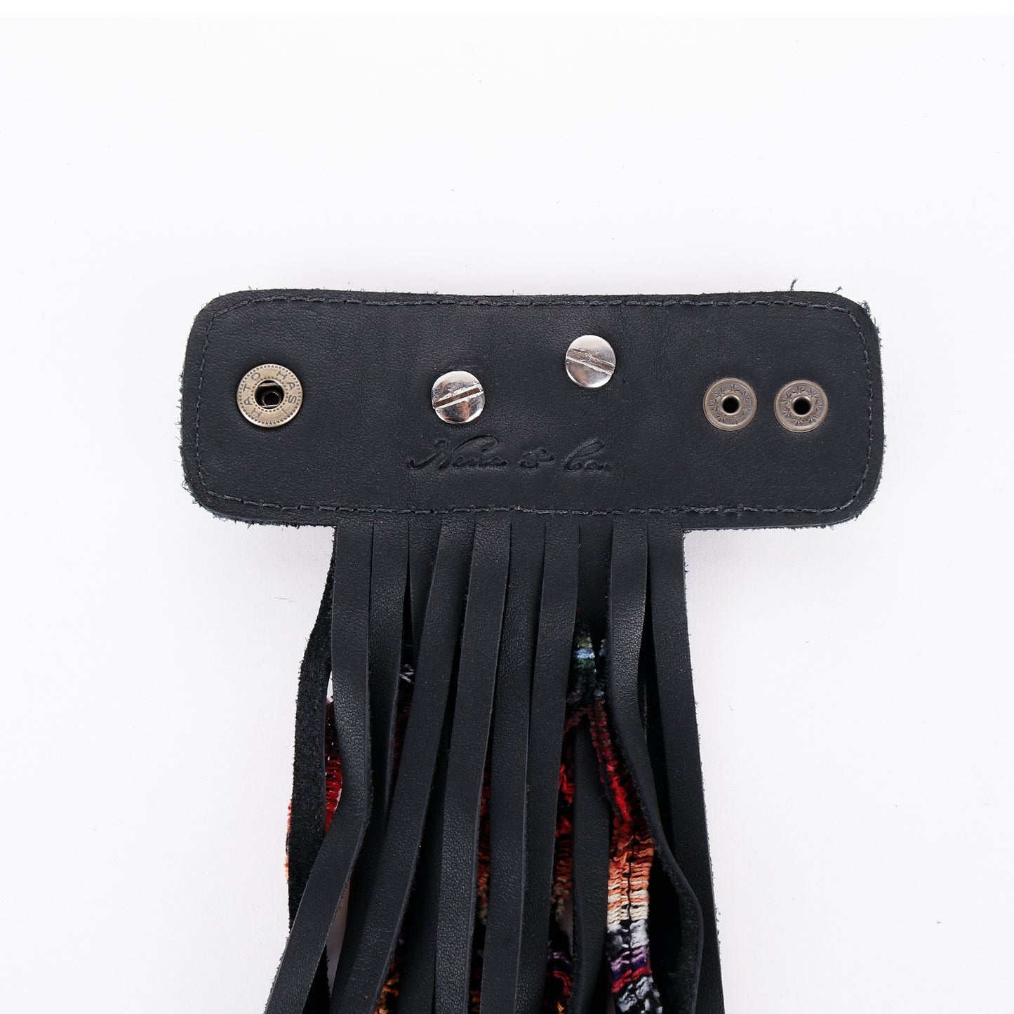 LAYERED TASSEL SET - EAGLE - BLACK