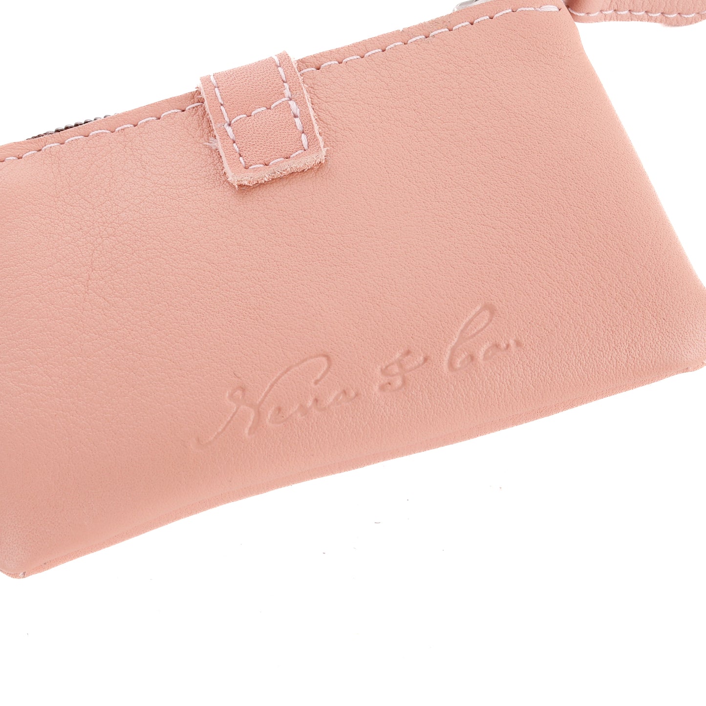 DUO POCKET COIN PURSE - BREAST CANCER AWARENESS CAPSULE - ROSE PINK
