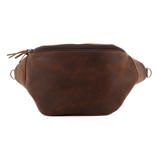 EL DON MANNY PACK - FULL LEATHER - CHESTNUT