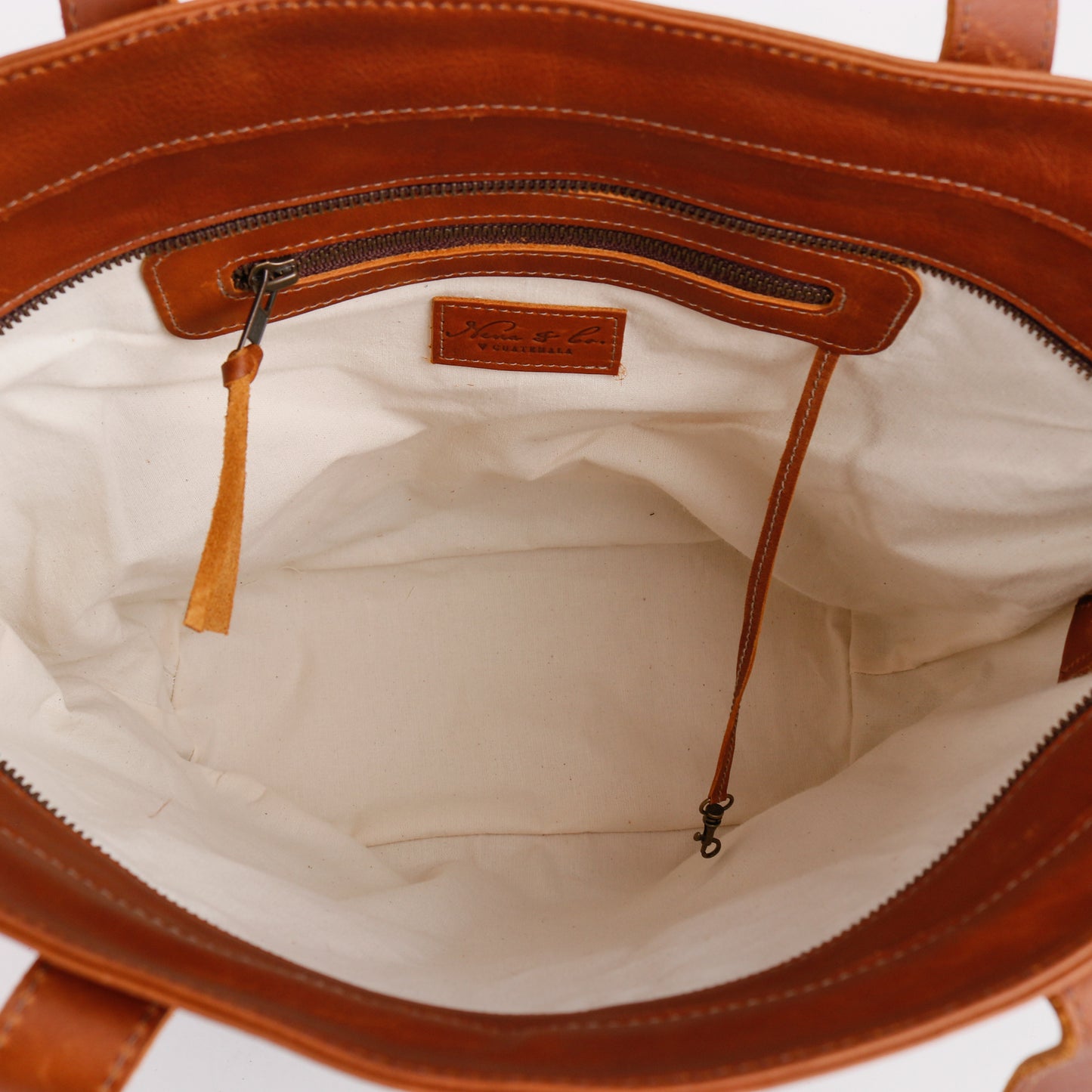 CADIZ TOTE - CORTE - CAFE - NO. 10592