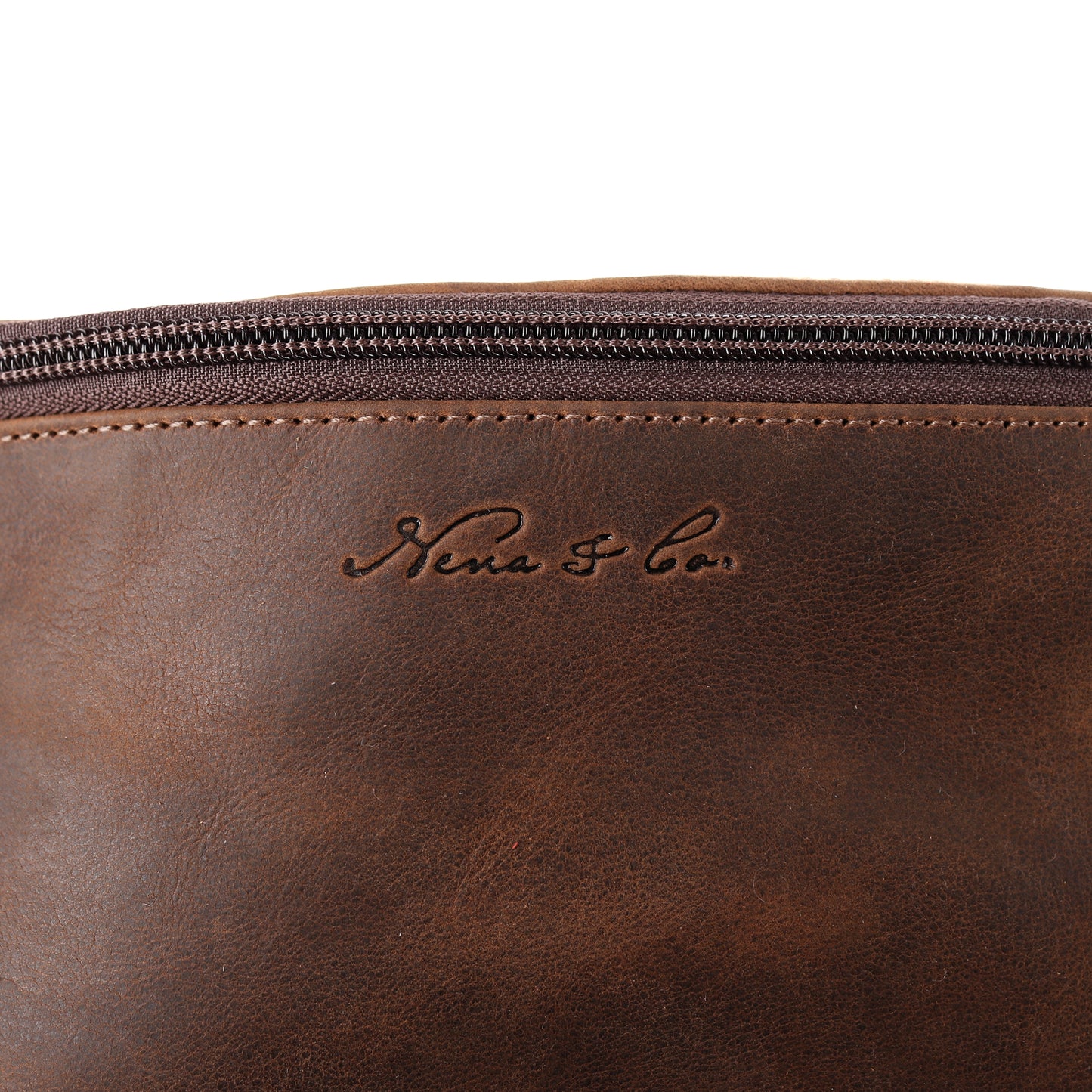EL DON MANNY PACK - FULL LEATHER - CHESTNUT