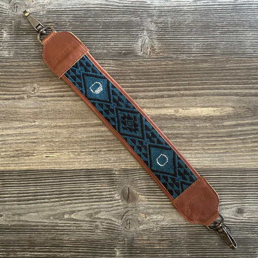 SHOULDER STRAP - H&S WOMANHOOD IN CERULEAN - CAFE