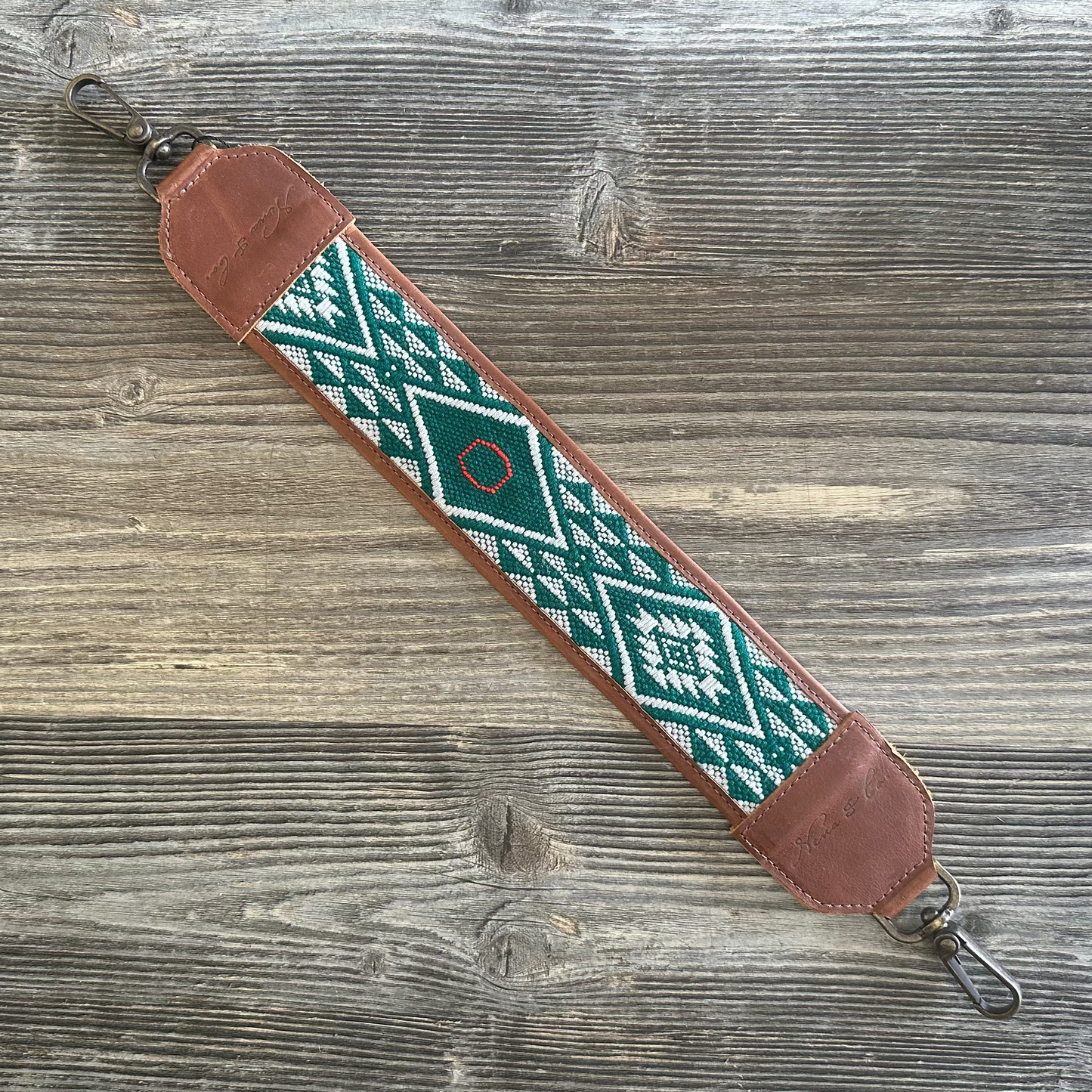 SHOULDER STRAP - H&S WOMANHOOD IN JADE - CAFE