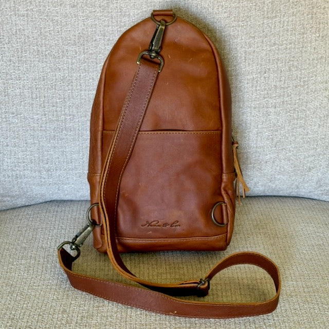 ALI'S STASH - CROSSBODY SLING 2.0 - OOAK - CAFE - NO. A-10027