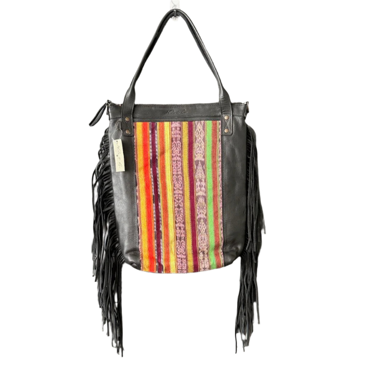 PERFECT FRINGE TOTE - CORTE - BLACK - NO. 24161
