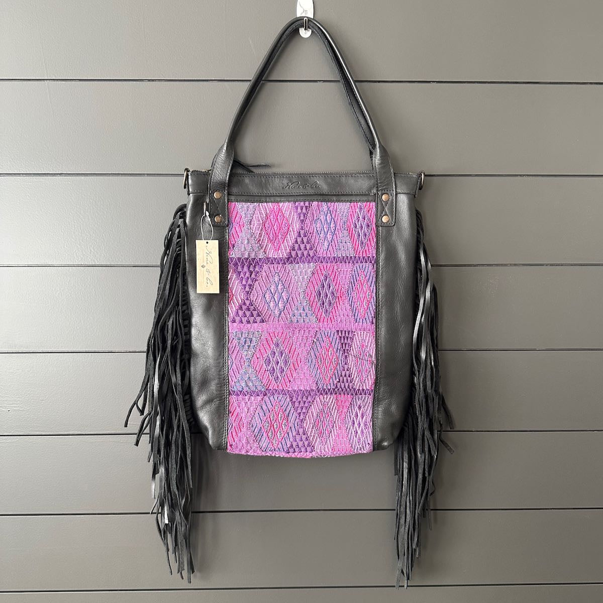 PERFECT FRINGE TOTE - CORTE - BLACK - NO. 24162