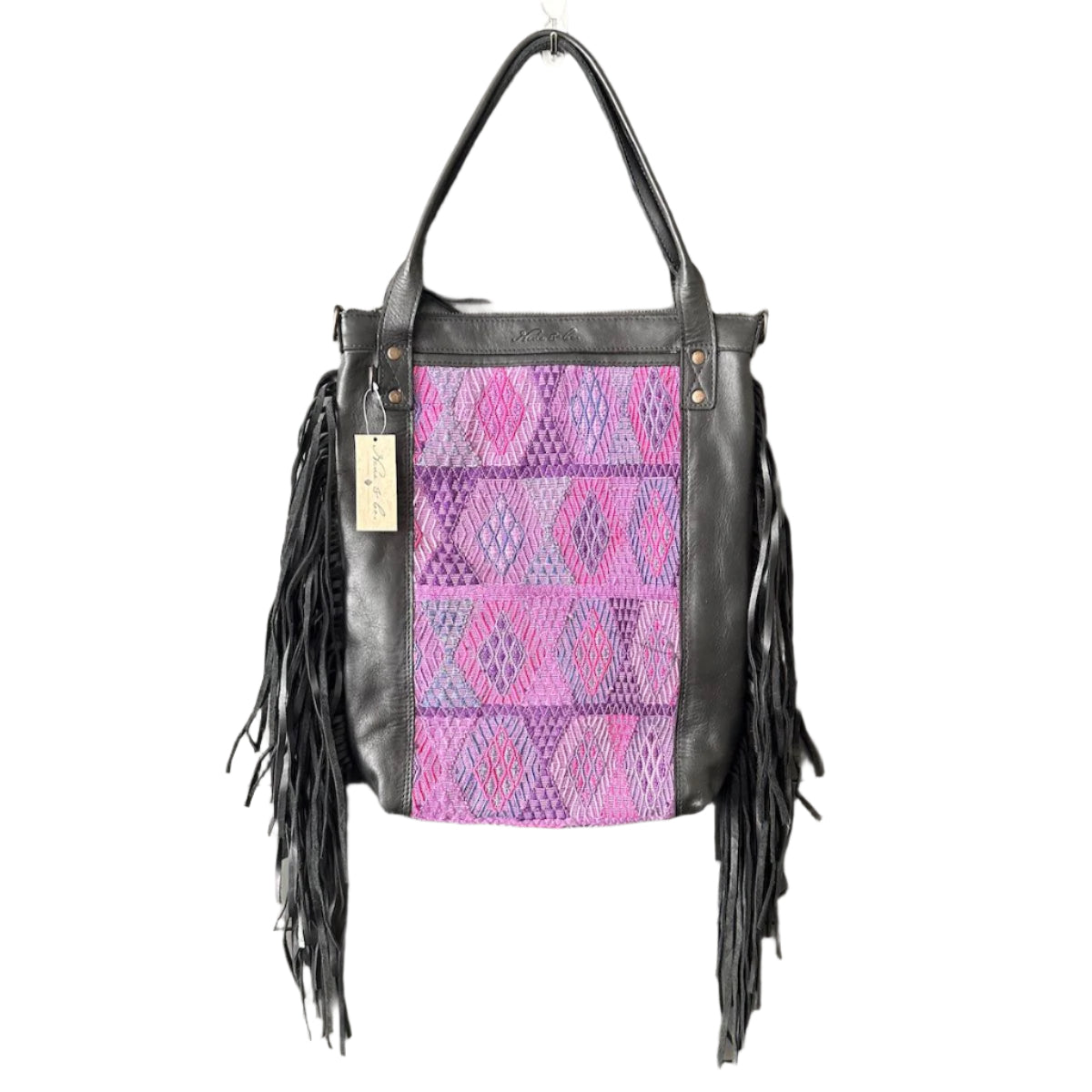 PERFECT FRINGE TOTE - CORTE - BLACK - NO. 24162