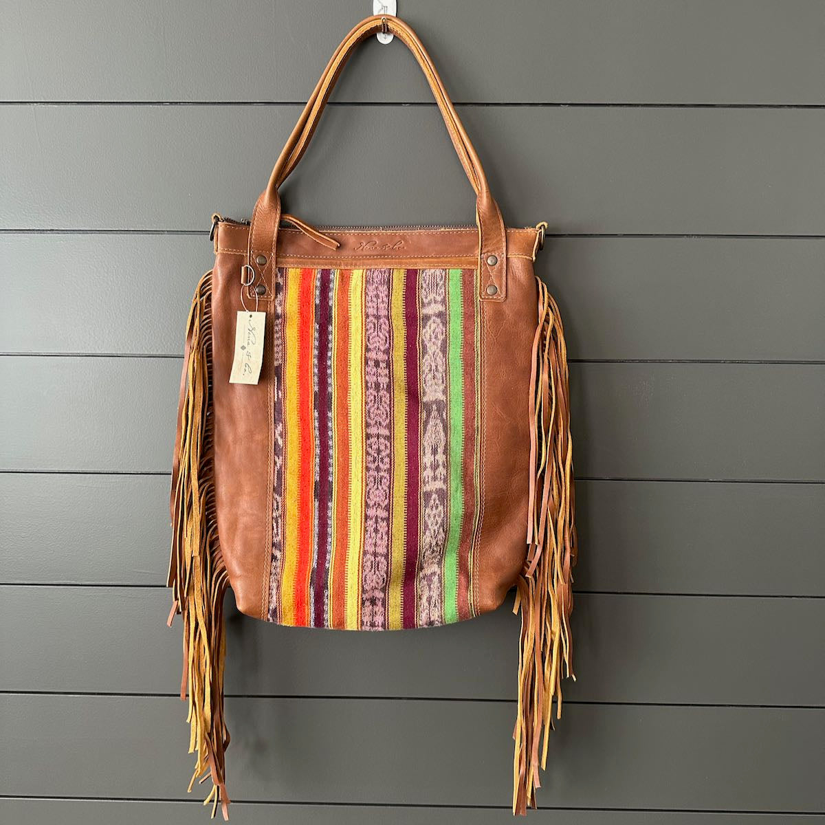 PERFECT FRINGE TOTE - CORTE - CAFE - NO. 24163