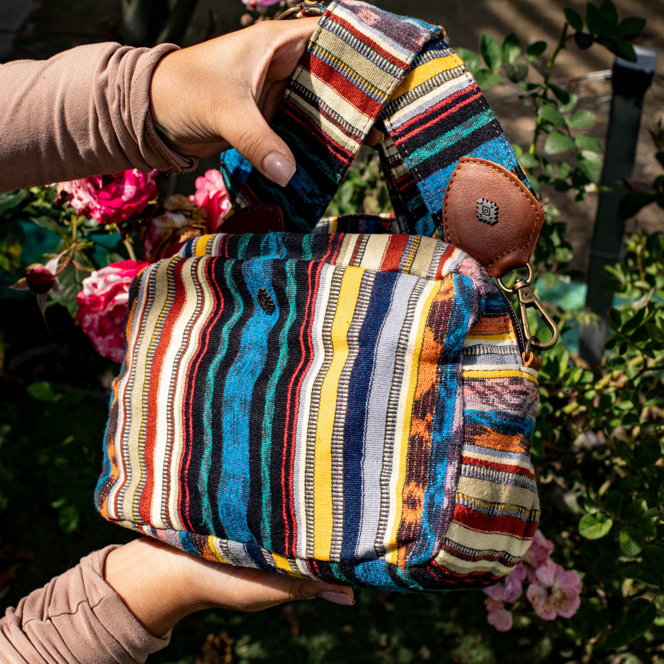 LARGE WANDER CROSSBODY BAG + STRAP SET - CORTE - CAFE - NO. 16798