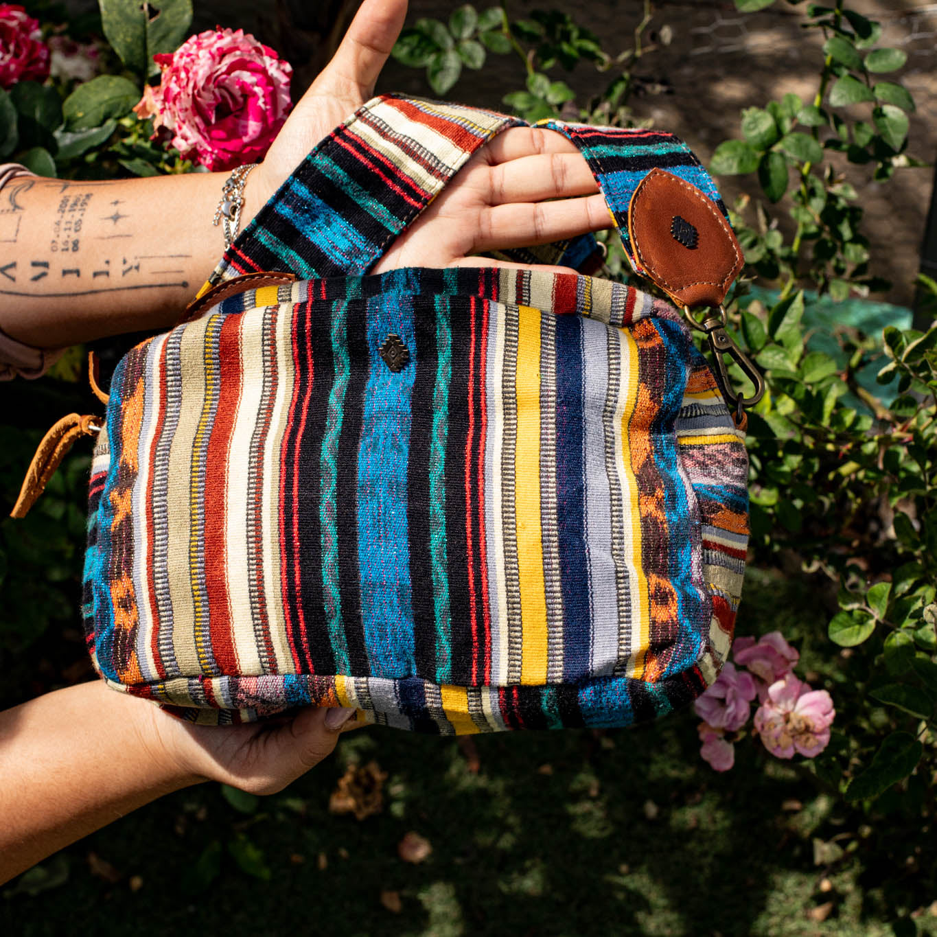 LARGE WANDER CROSSBODY BAG + STRAP SET - CORTE - CAFE - NO. 16798