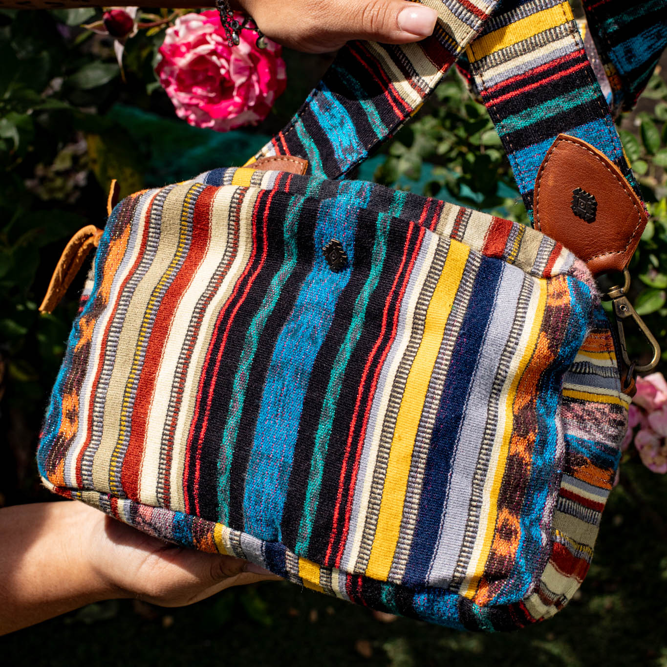 LARGE WANDER CROSSBODY BAG + STRAP SET - CORTE - CAFE - NO. 16798