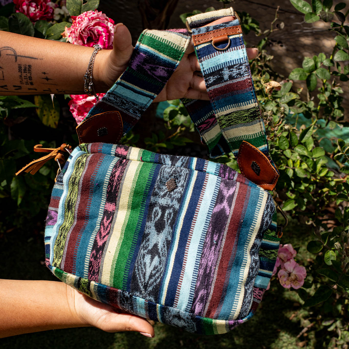 LARGE WANDER CROSSBODY BAG + STRAP SET - CORTE - CAFE - NO. 16801