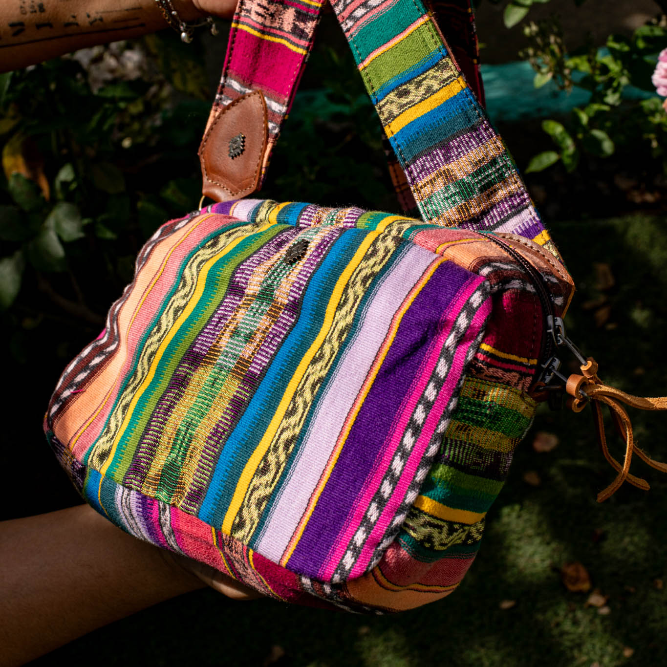 LARGE WANDER CROSSBODY BAG + STRAP SET - CORTE - CAFE - NO. 16800
