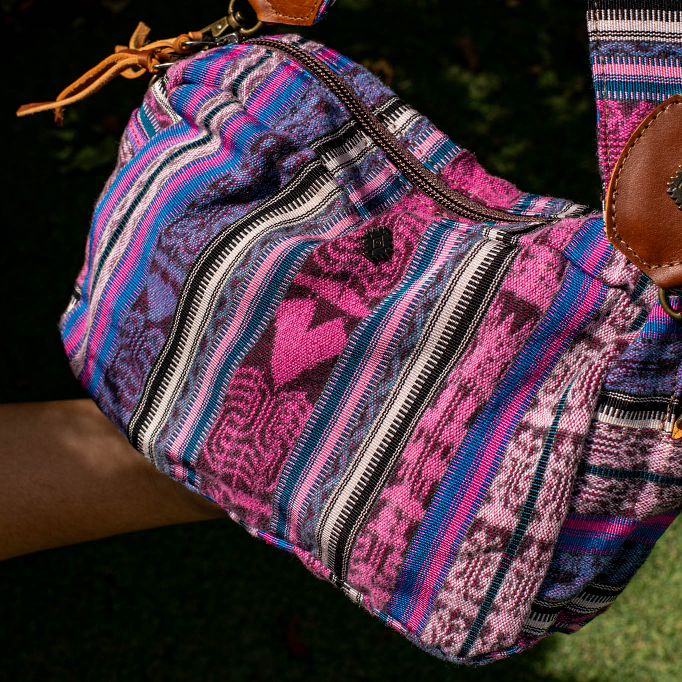 LARGE WANDER CROSSBODY BAG + STRAP SET - CORTE - CAFE - NO. 16799
