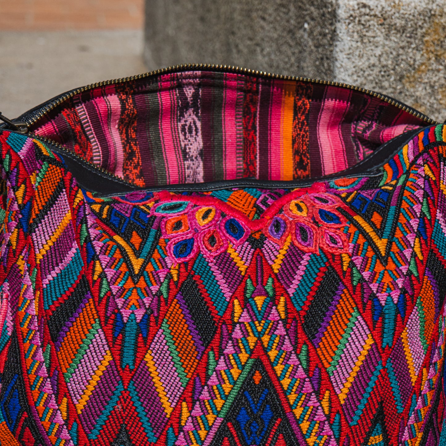 BEATRIZ MCDB - OOAK HUIPIL - BLACK - 15668