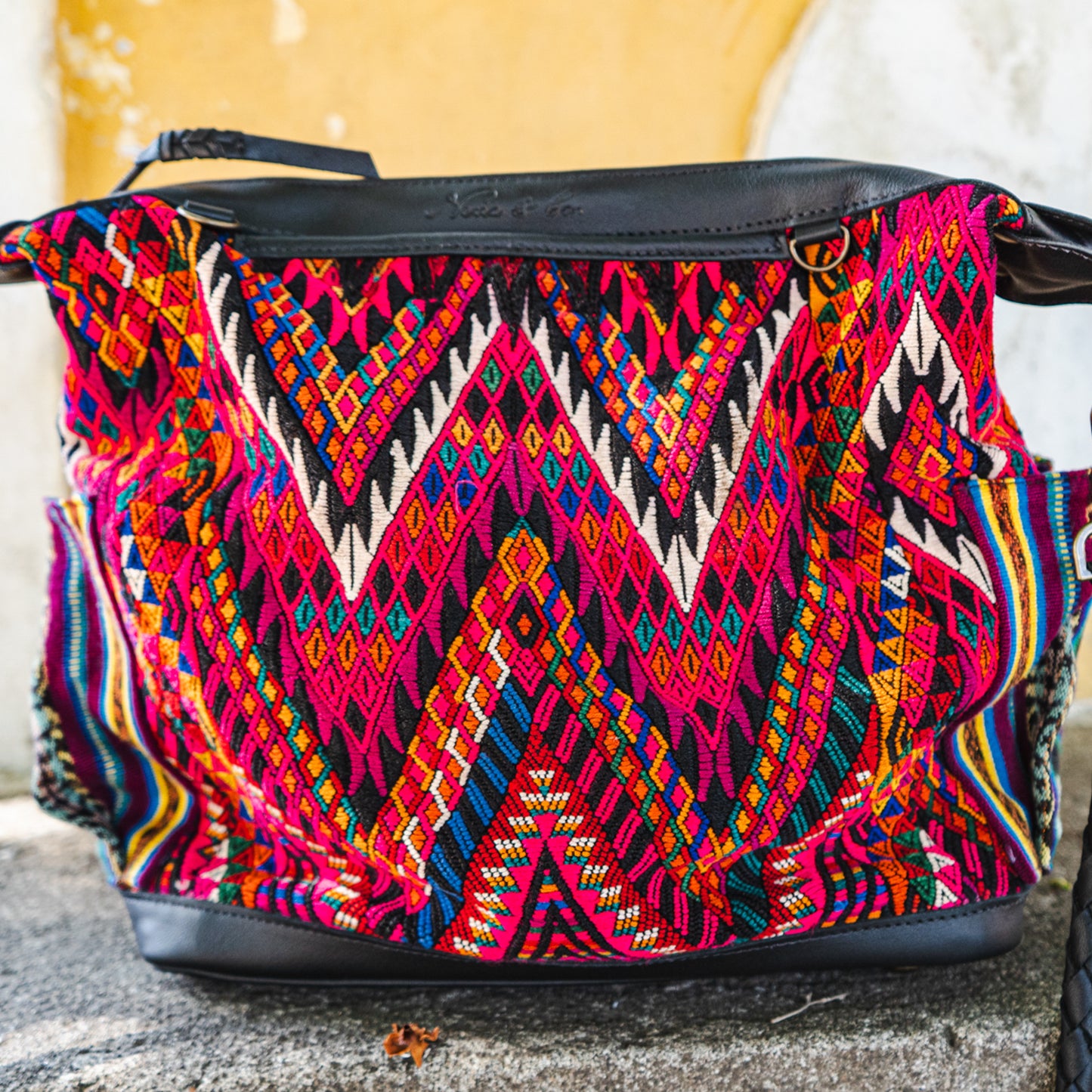BEATRIZ MCDB - OOAK HUIPIL - BLACK - 15670