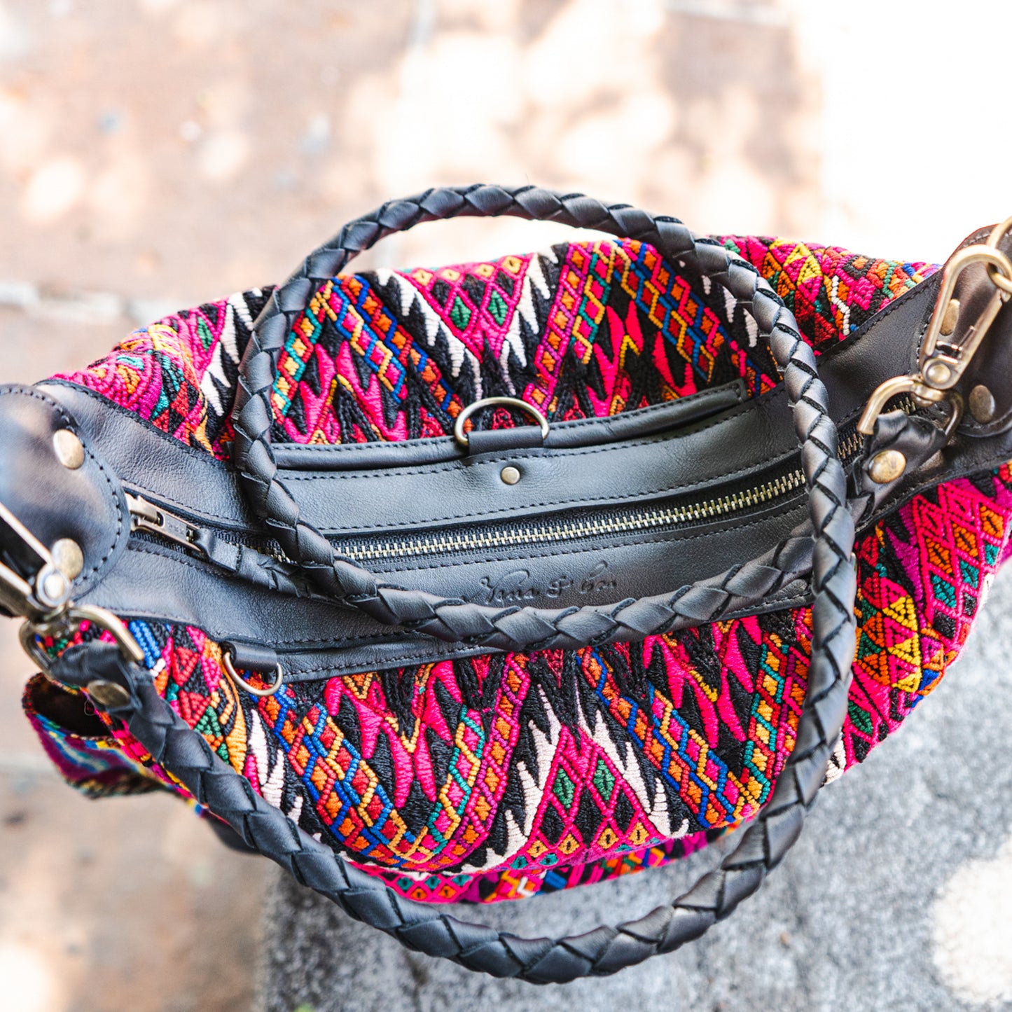 BEATRIZ MCDB - OOAK HUIPIL - BLACK - 15670