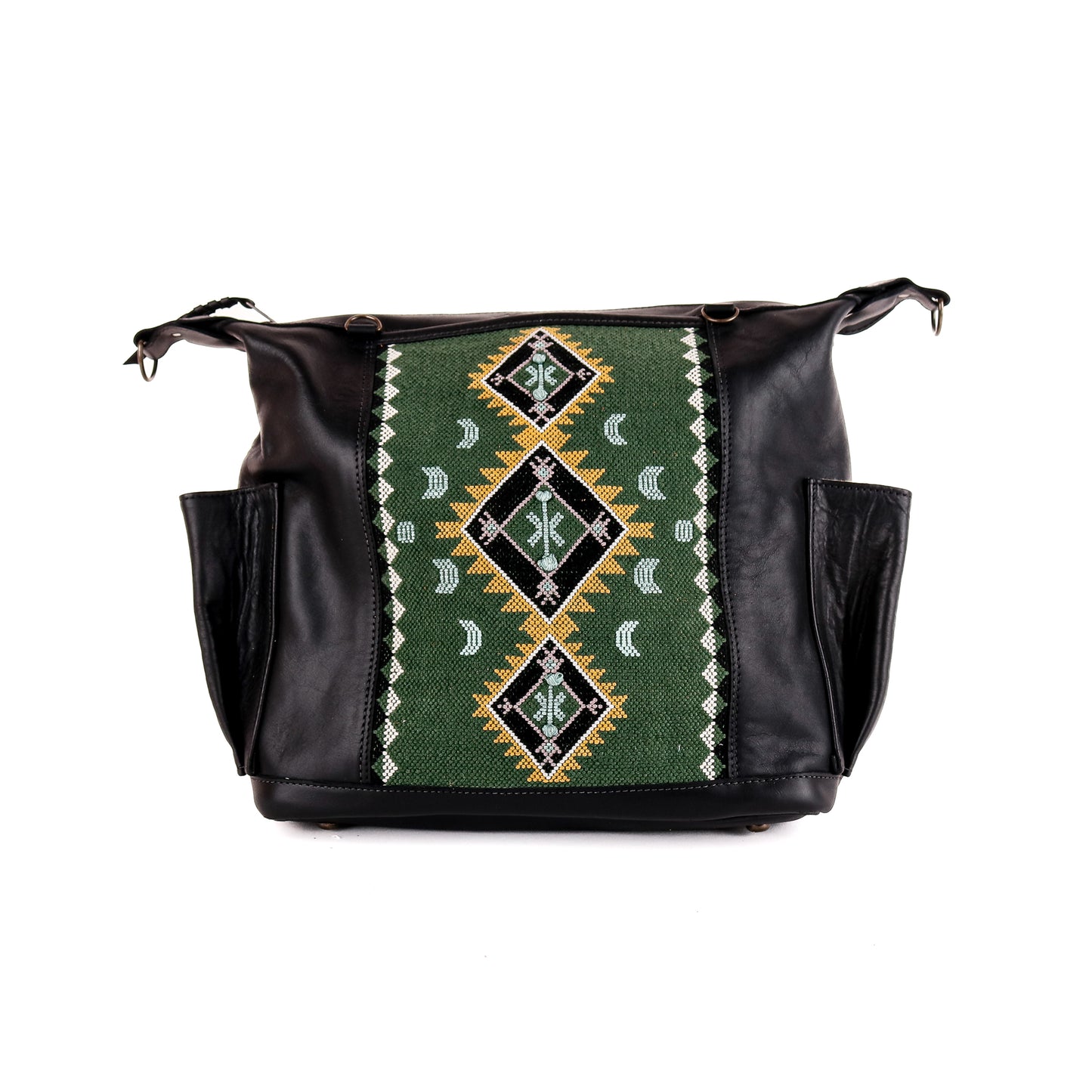 BEATRIZ MCDB - WOMANHOOD X ANNIVERSARY PANEL IN BASIL - BLACK