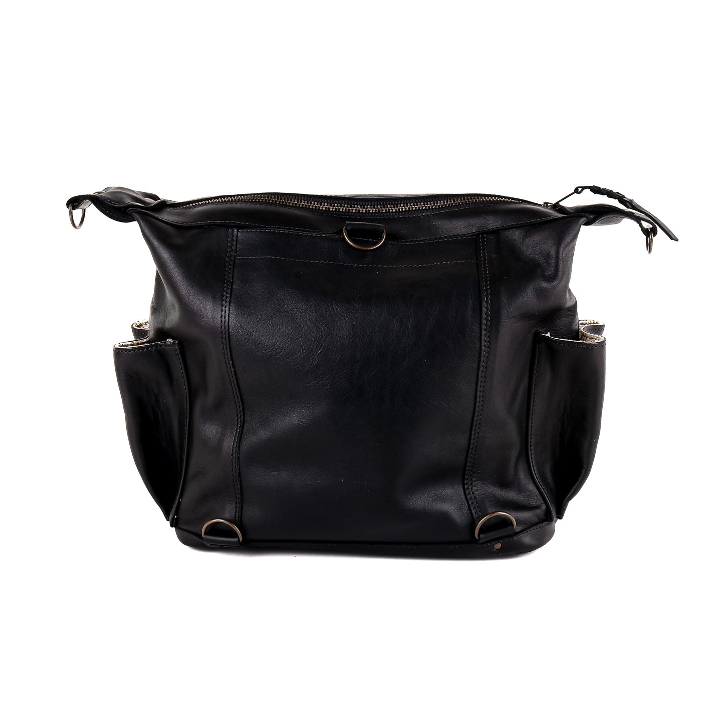 BEATRIZ MCDB - WOMANHOOD X ANNIVERSARY PANEL IN BASIL - BLACK