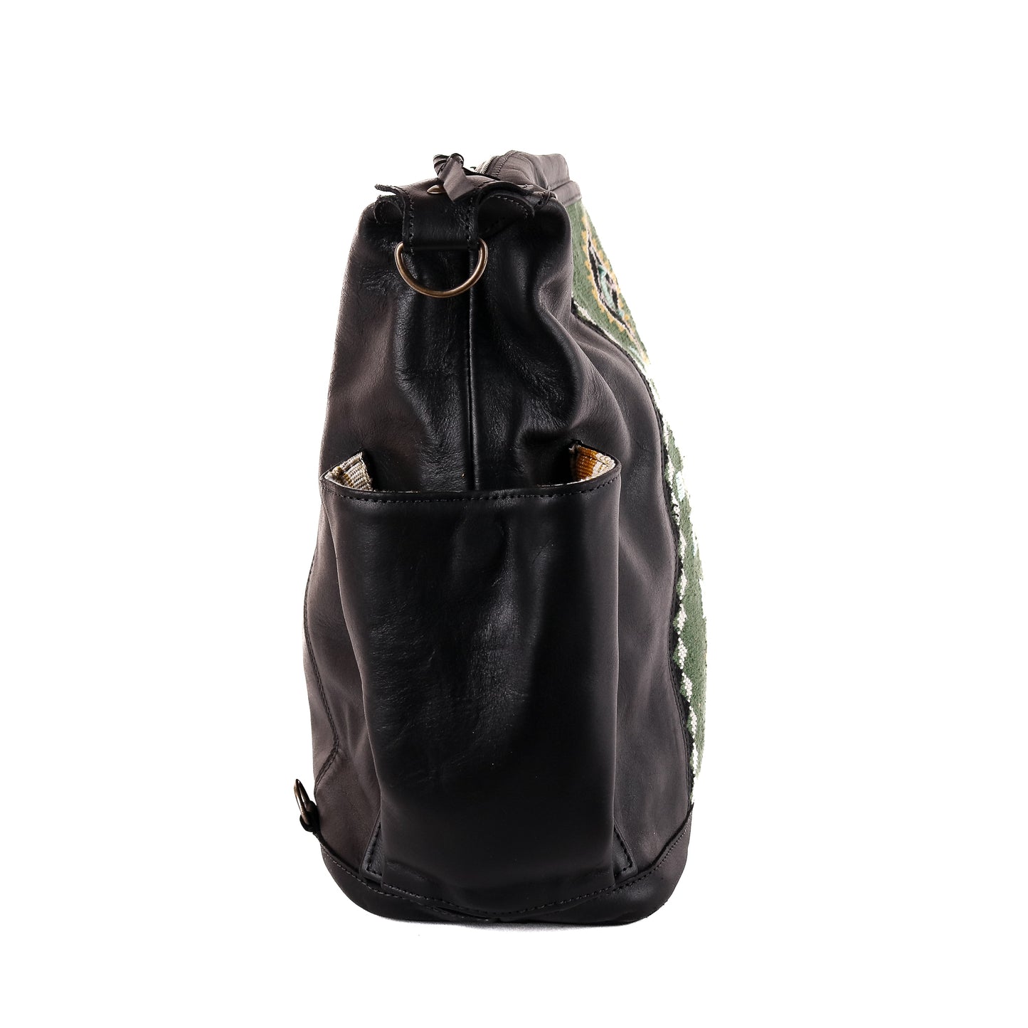 BEATRIZ CDB - WOMANHOOD X ANNIVERSARY PANEL IN BASIL - BLACK