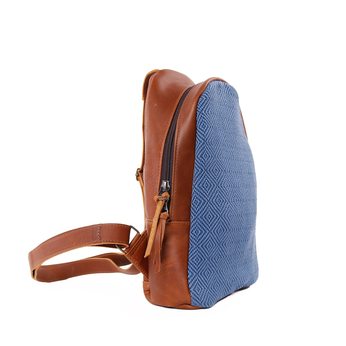 CROSSBODY SLING - NAVY SUNSET - CAFE