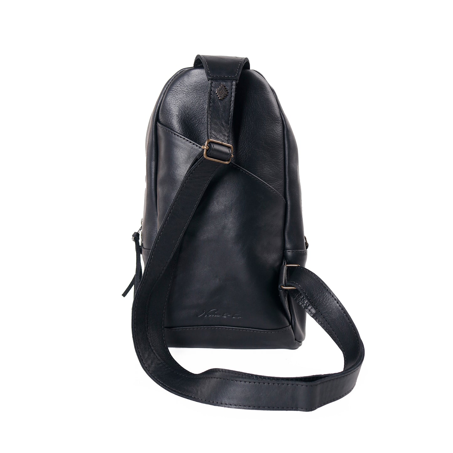 CROSSBODY SLING - NAVY SUNSET - BLACK