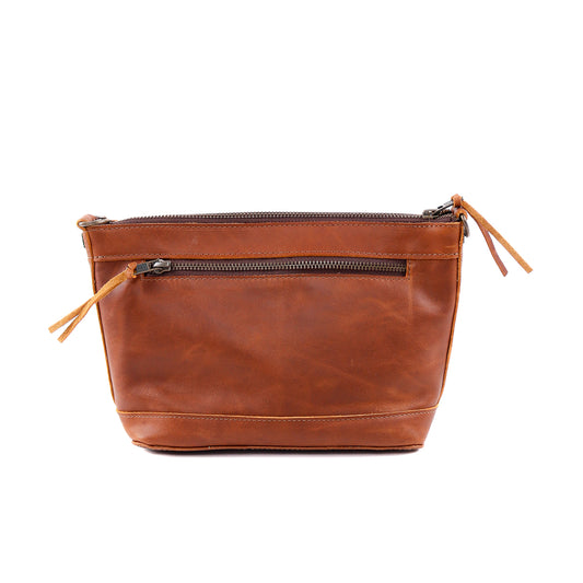 PERFECT NENITA - EMBROIDERED BLOOMS - CAFE LEATHER - NO. 12751