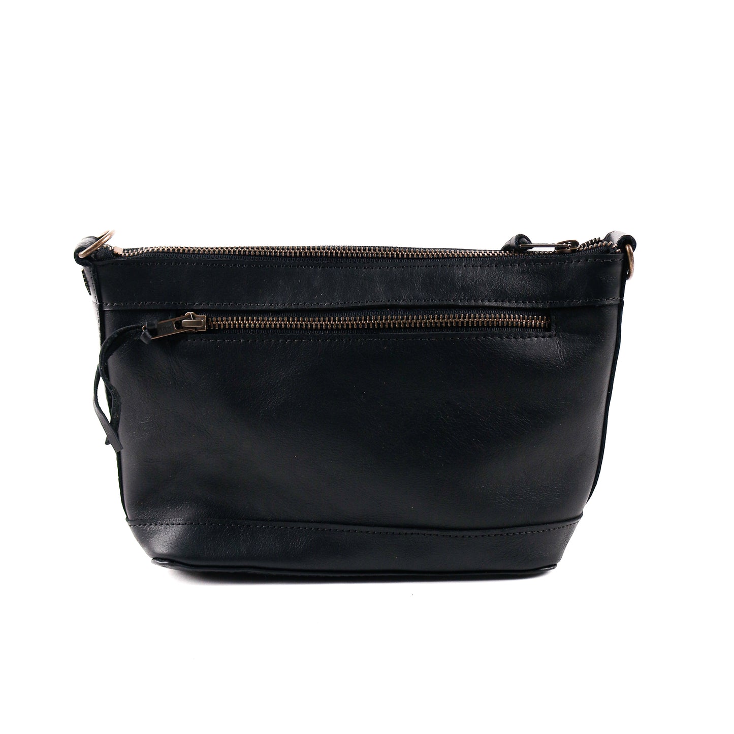 PERFECT NENITA - EMBROIDERED BLOOMS - BLACK LEATHER - NO. 12773