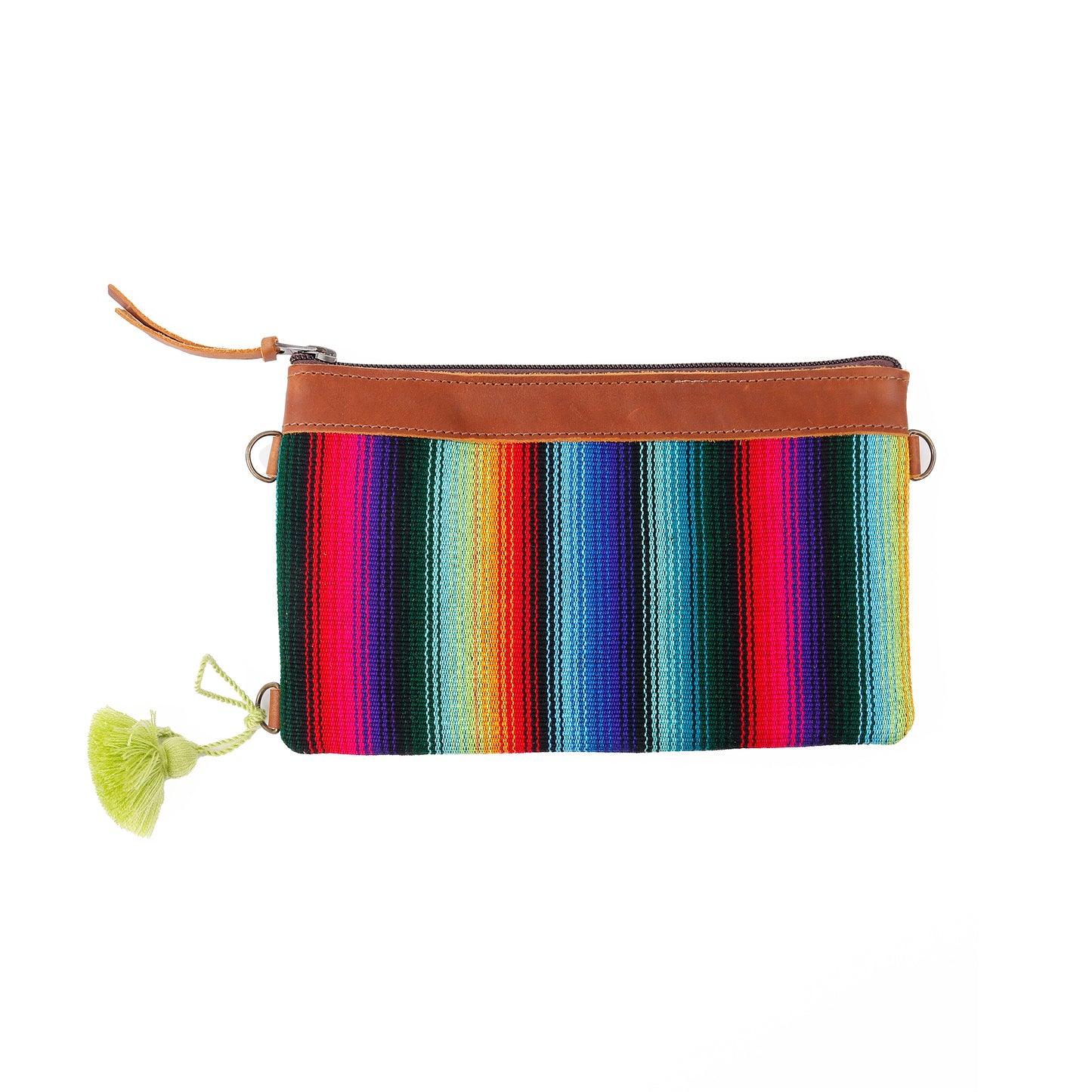 EVERYTHING CLUTCH - PRISMA - CAFE LEATHER