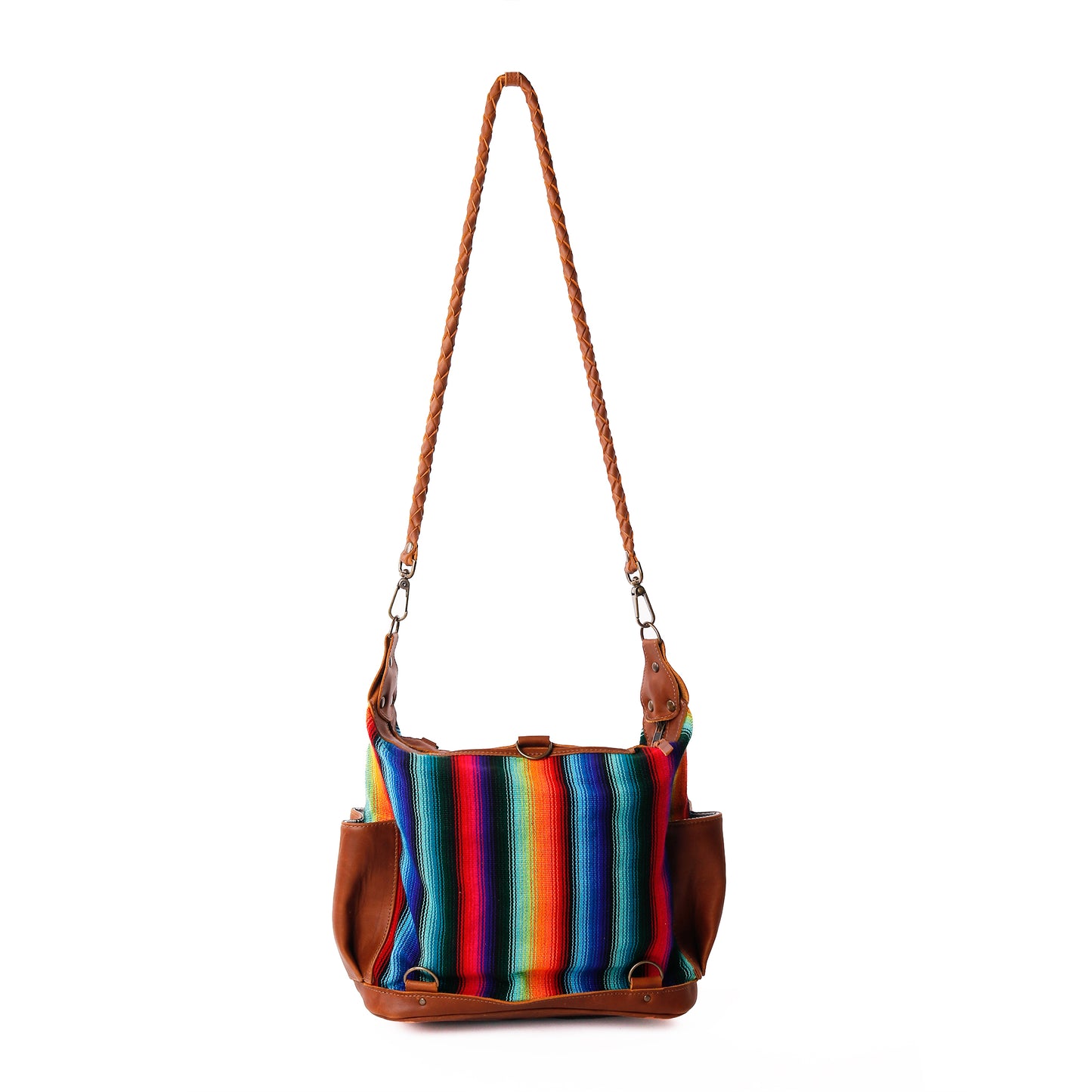 BEATRIZ MEDIUM CONVERTIBLE DAY BAG - PRISMA - CAFE