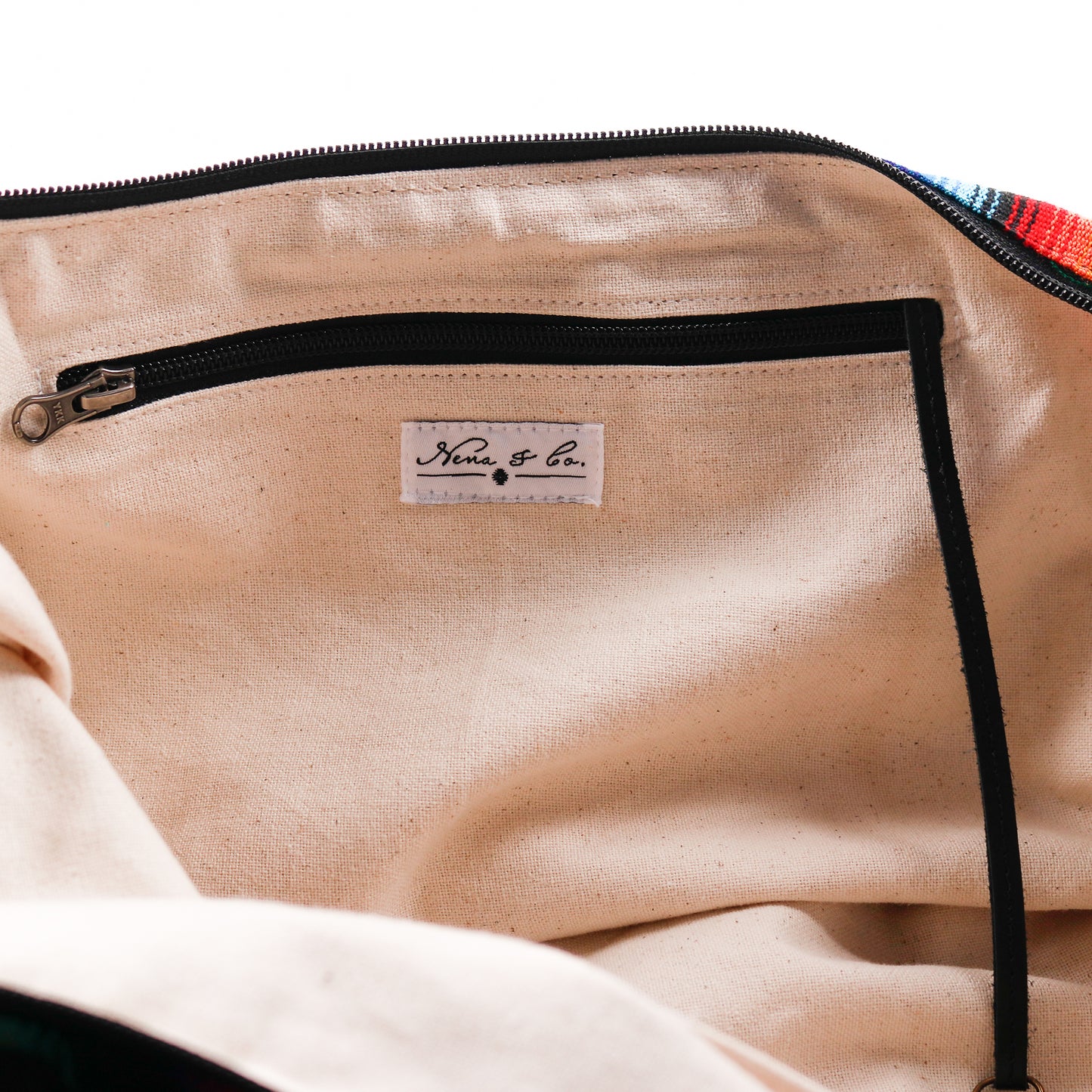 EXPEDITION BAG - LARGE - PRISMA - BLACK LEATHER