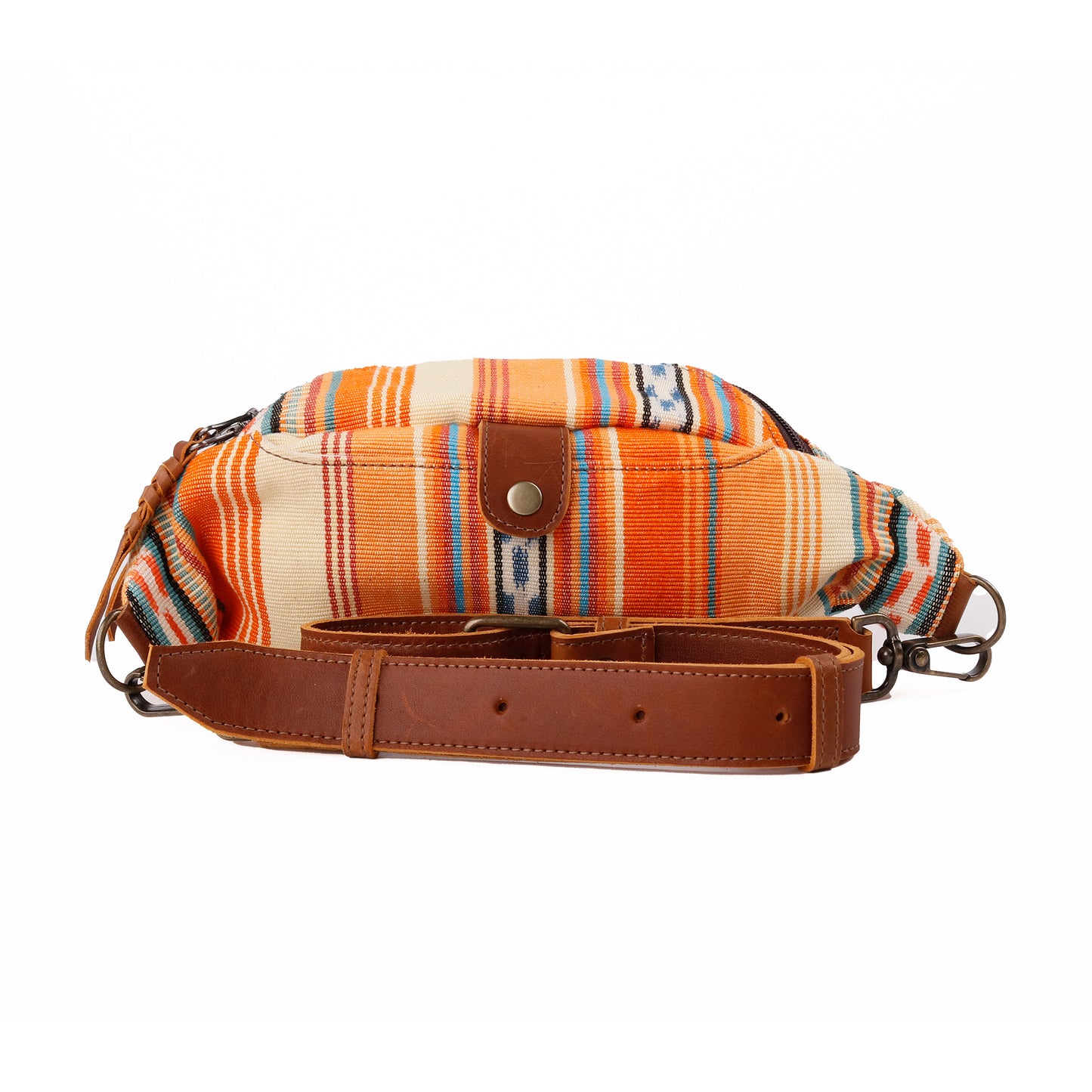 FANCY PACK WITH ADJUSTABLE STRAP - SUNSHINE - CAFE