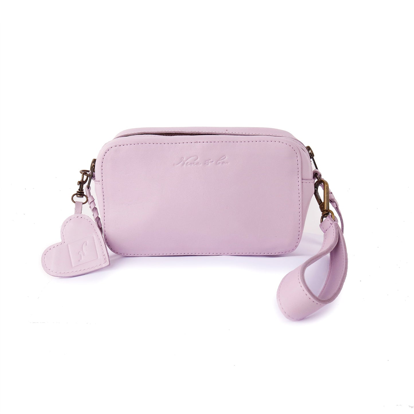 ESSENTIALS BAG - FULL LEATHER COLLECTION - LAVENDER