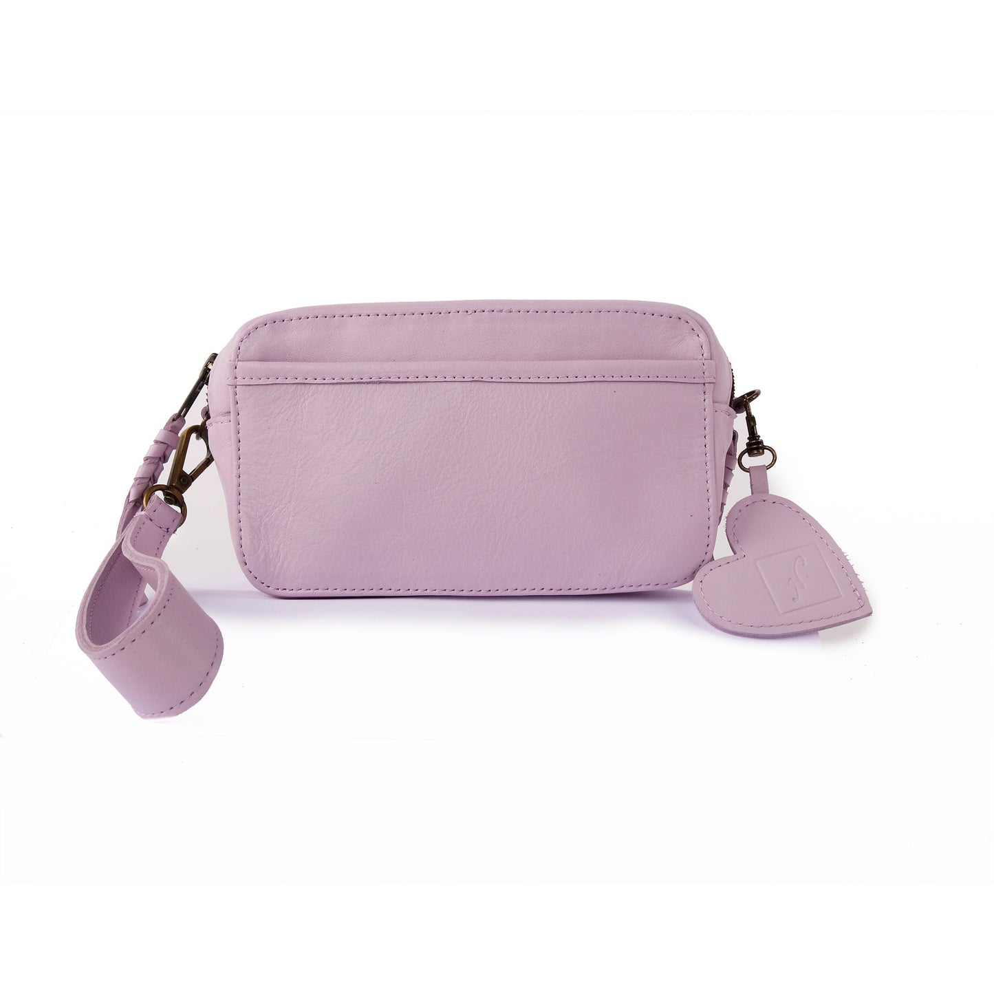 ESSENTIALS BAG - FULL LEATHER COLLECTION - LAVENDER