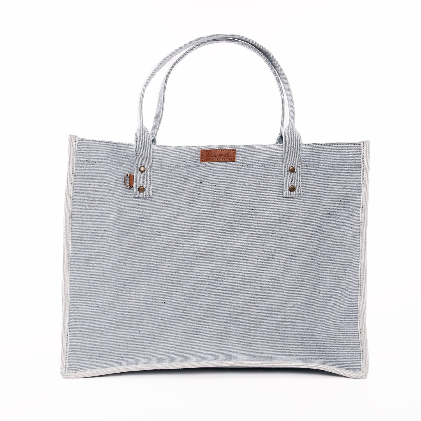 PERFECT TRAVEL TOTE - LARGE - UPCYCLED DENIM