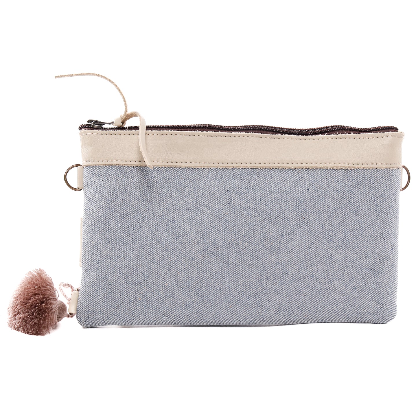 EVERYTHING CLUTCH - UPCYCLED DENIM