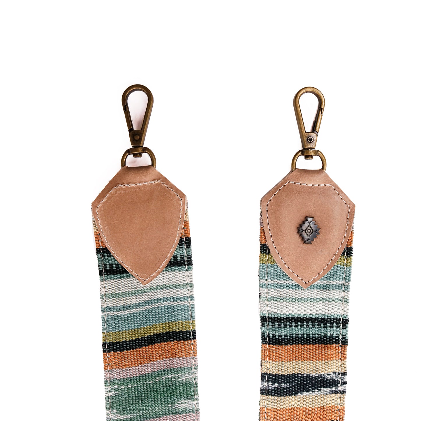 ADJUSTABLE WIDE STRAP - ARTEMISA - TAN LEATHER