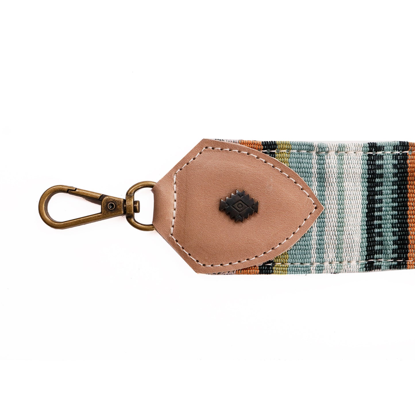 ADJUSTABLE WIDE STRAP - ARTEMISA - TAN LEATHER
