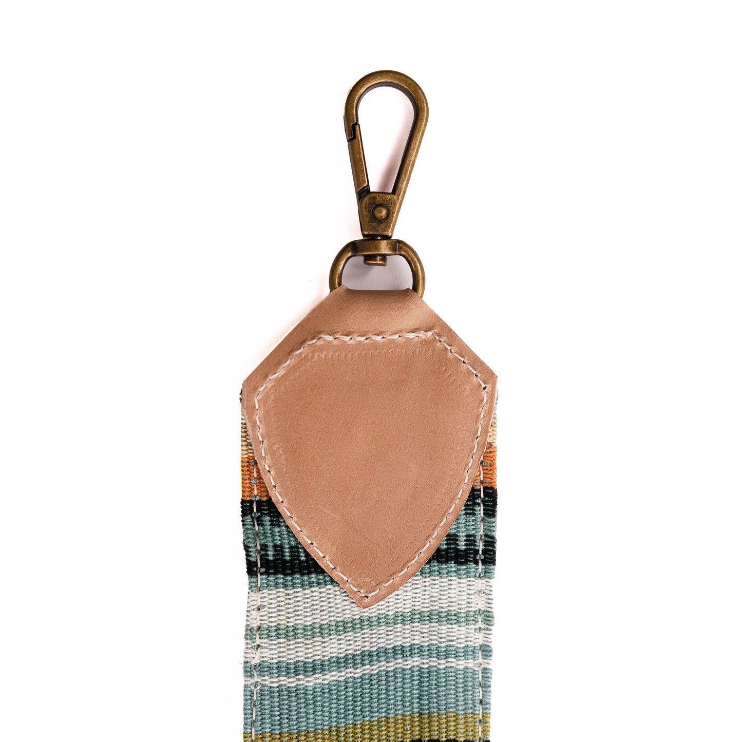 ADJUSTABLE WIDE STRAP - ARTEMISA - TAN LEATHER