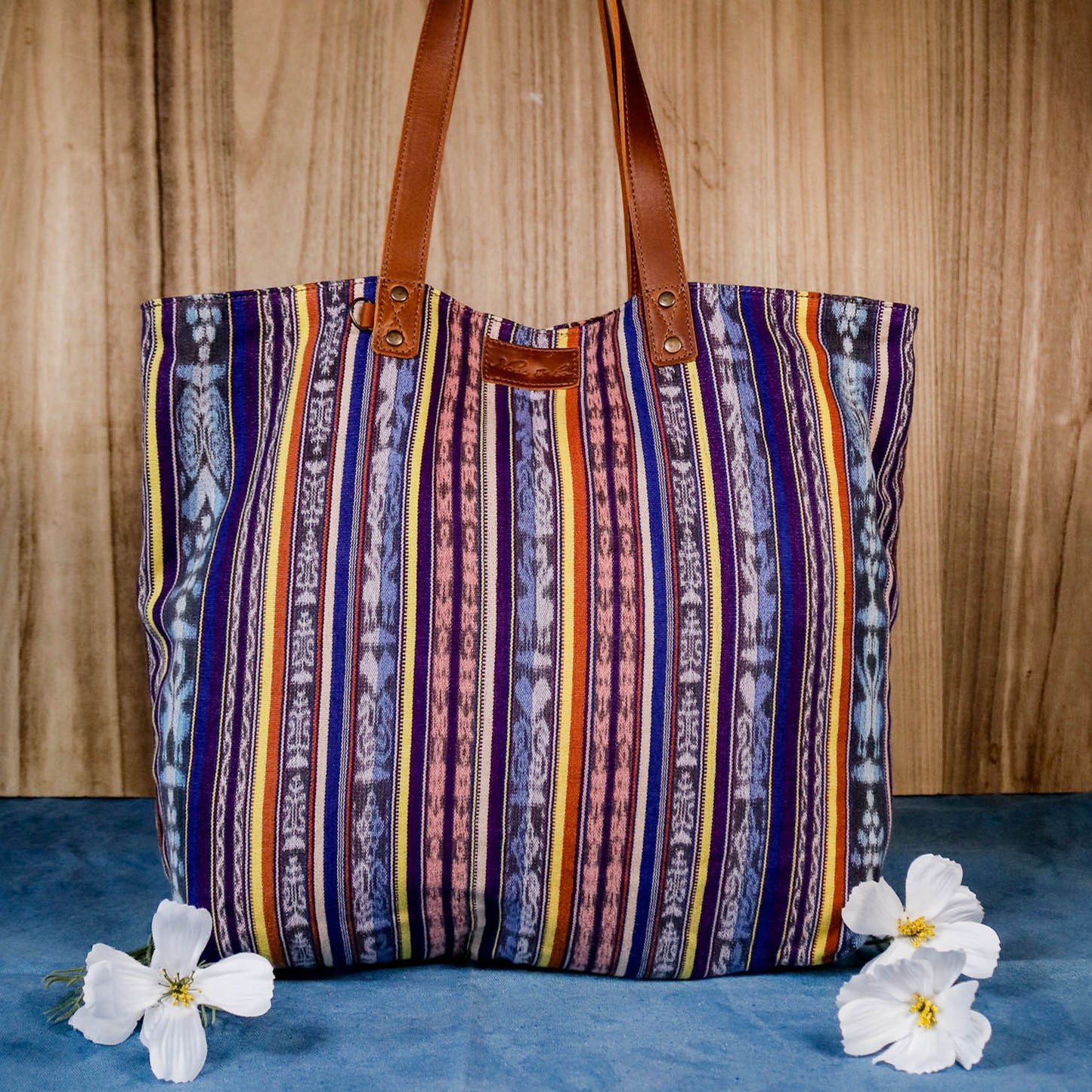 FARMERS MARKET TOTE - CORTE - CAFE - NO. 16358