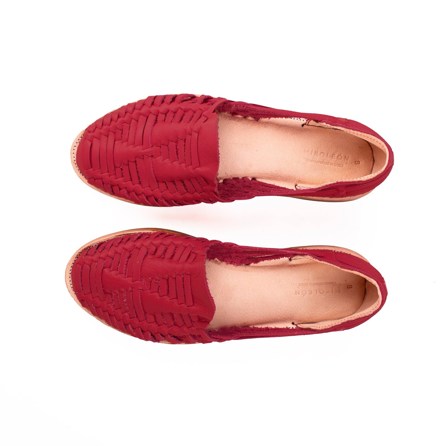 HUARACHES LOAFERS - ROUGE LEATHER