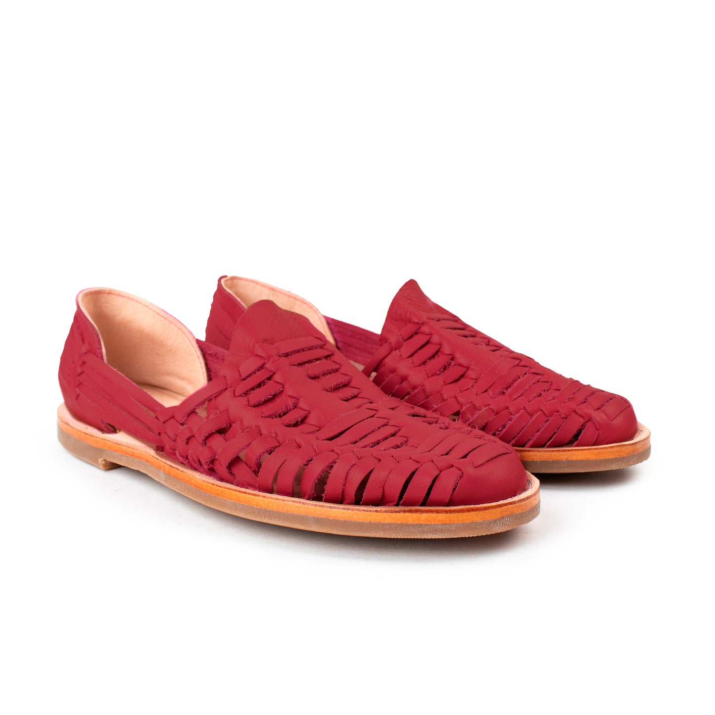 HUARACHES LOAFERS - ROUGE LEATHER