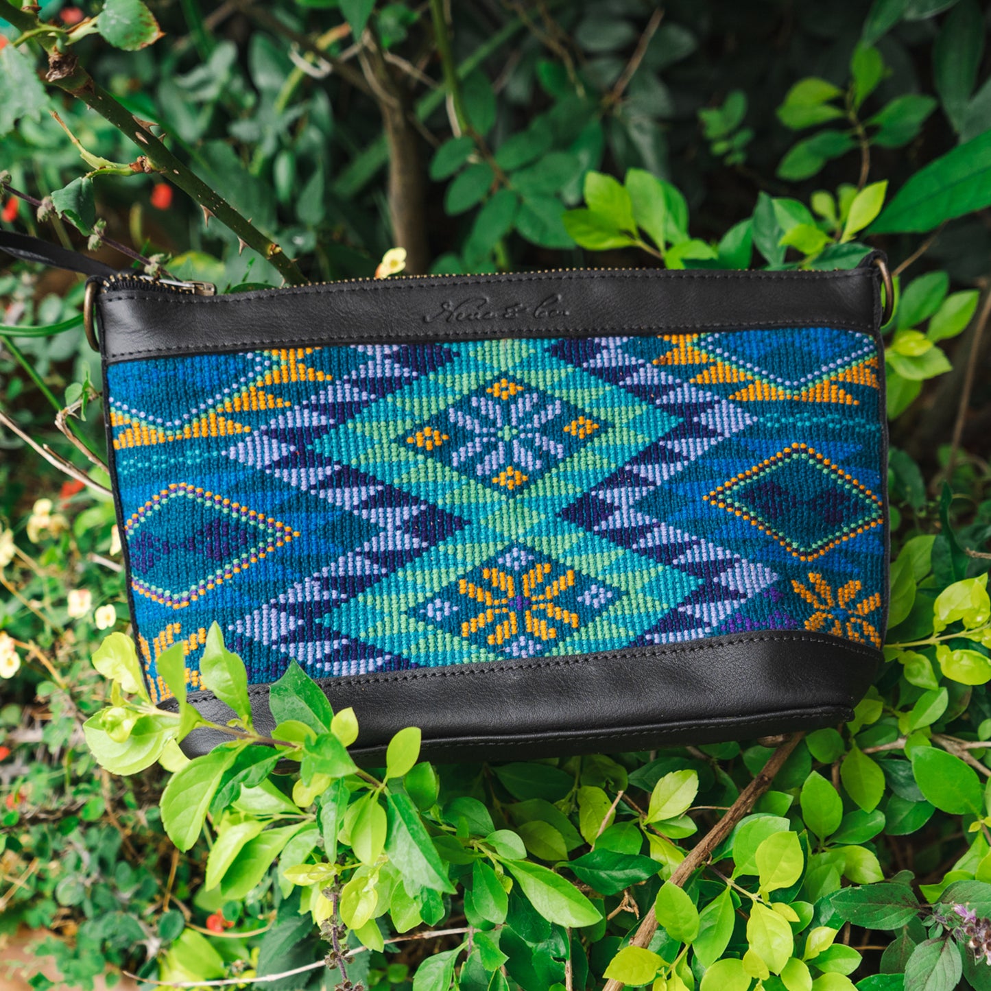 THE PERFECT NENITA - OOAK HUIPIL - BLACK - NO. 15872