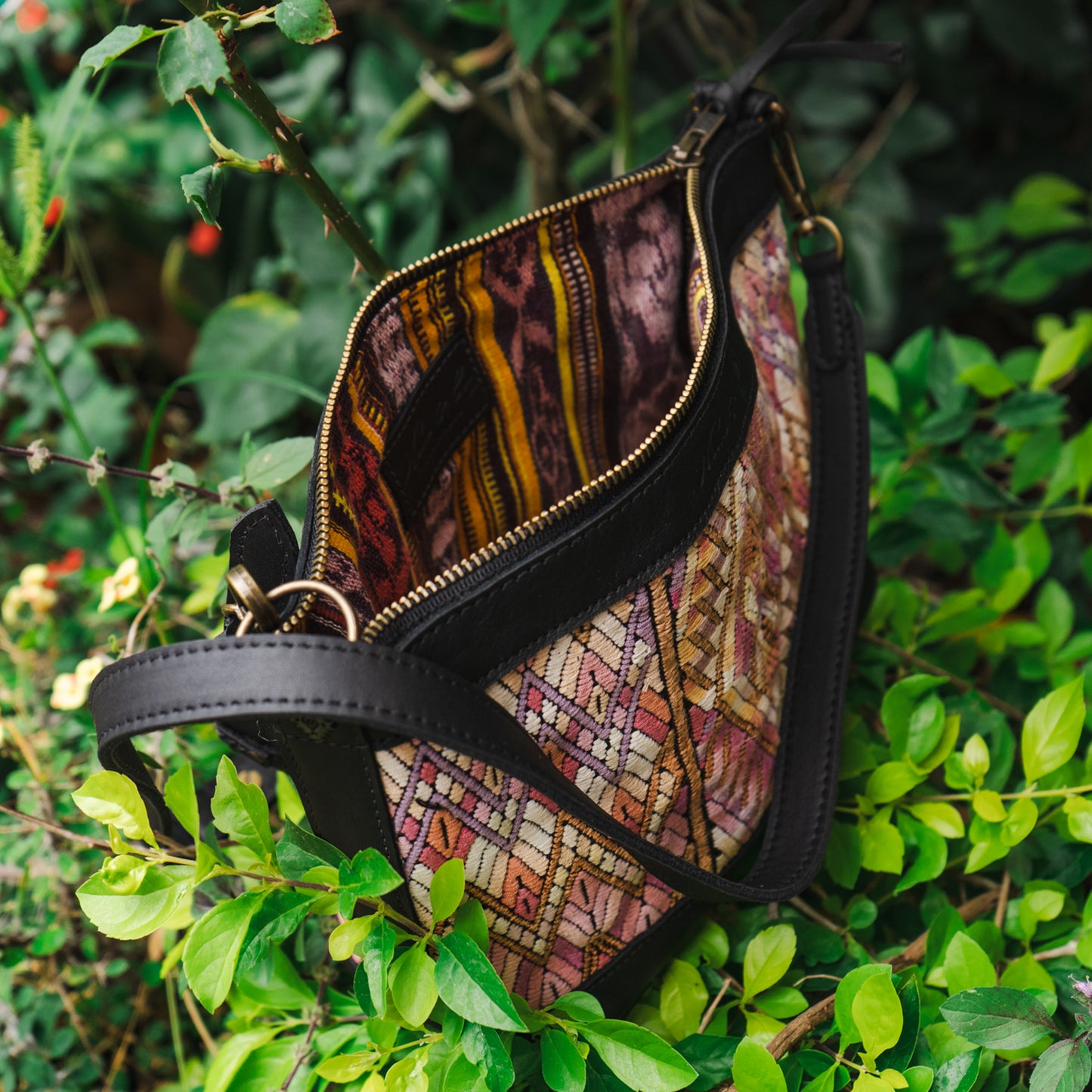 THE PERFECT NENITA - OOAK HUIPIL - BLACK - NO. 15871