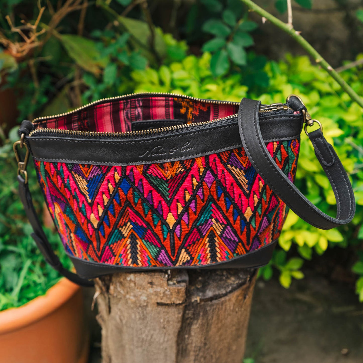 THE PERFECT NENITA - OOAK HUIPIL - BLACK - NO. 15874