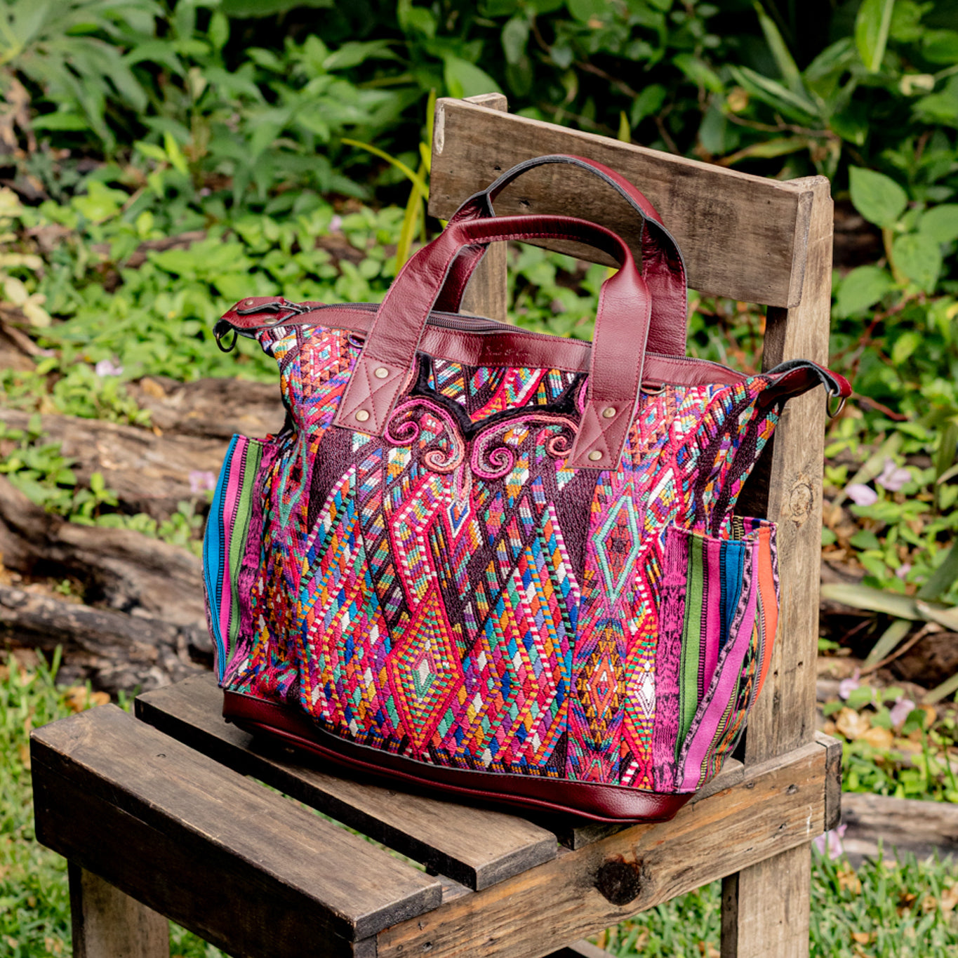 THE ORIGINAL CDB - OOAK HUIPIL - AMARANTH - NO. 16675