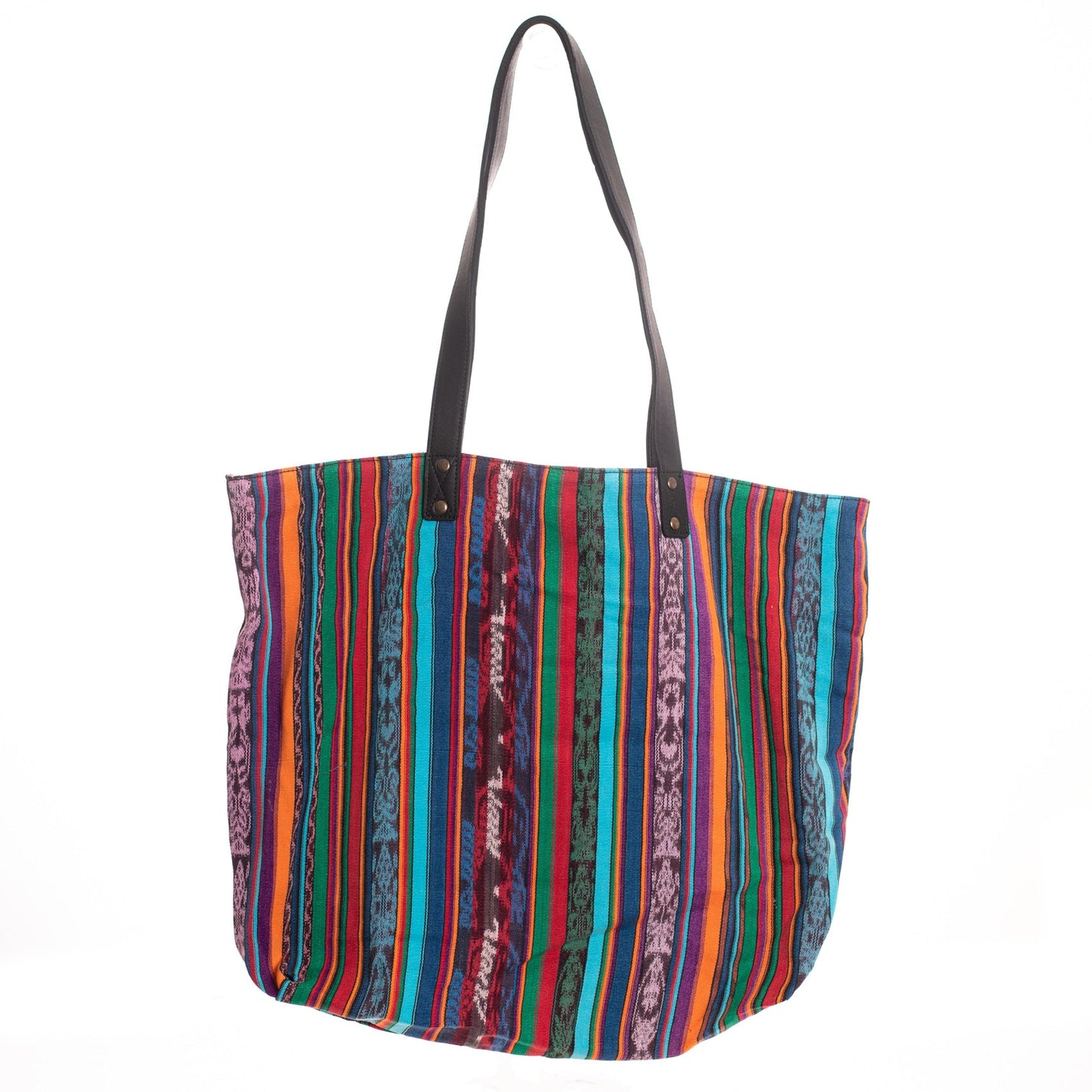 FARMERS MARKET TOTE - CORTE DE PLAYA - BLACK - NO. 27070