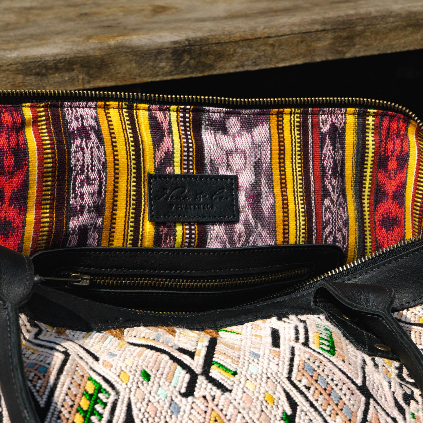 PERFECT OVERNIGHTER - OOAK HUIPIL - BLACK - NO. 15623