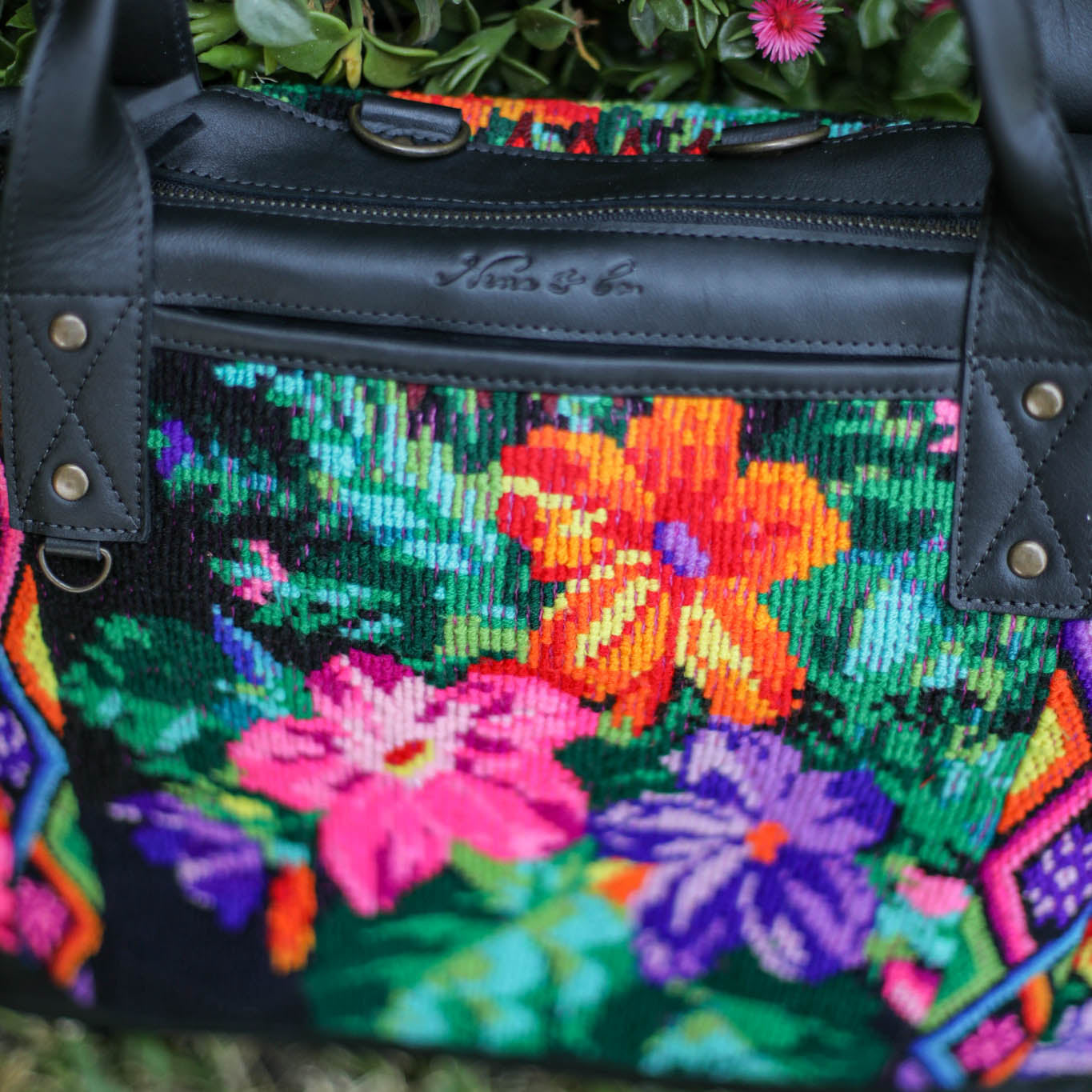 PERFECT OVERNIGHTER - OOAK HUIPIL - BLACK - NO. 18589