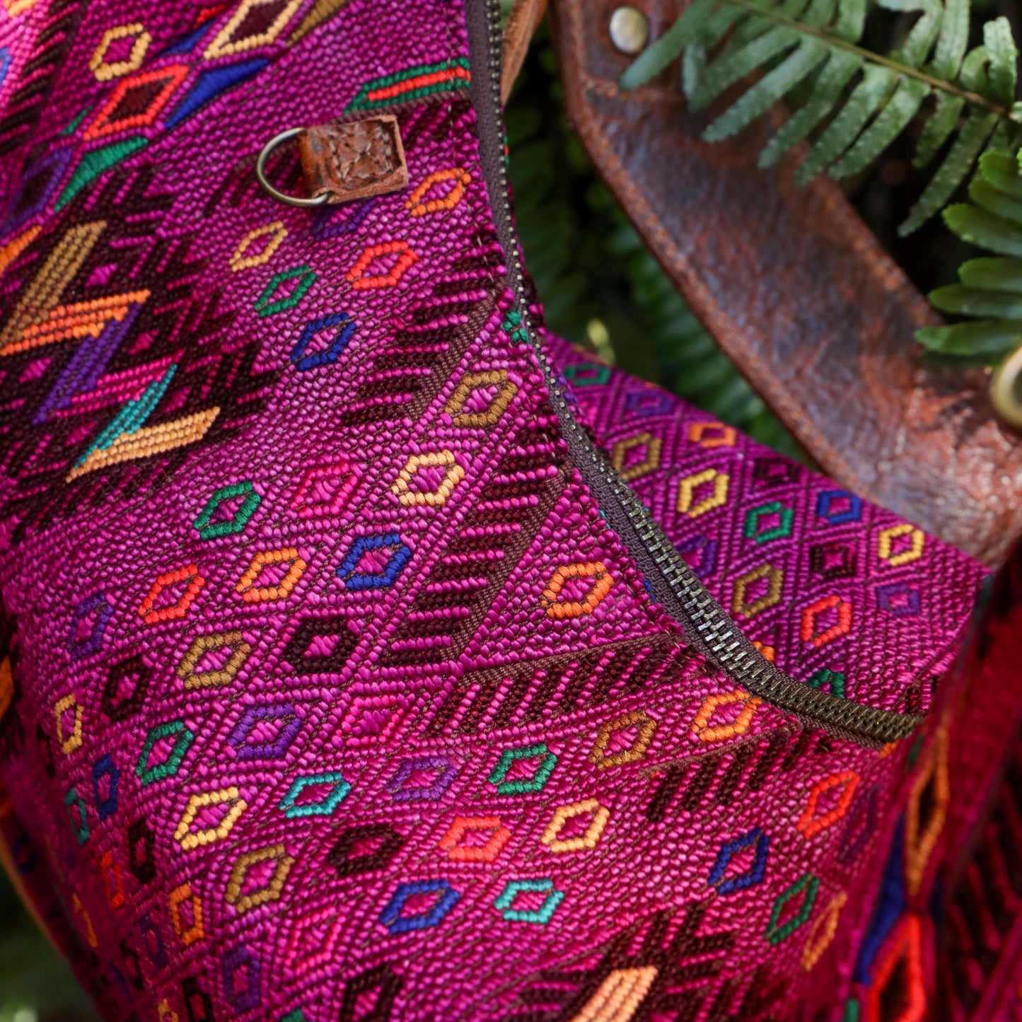 PENELOPE BAG - OOAK HUIPIL - HONEY - NO. 200711